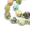 Natural Turquoise Beads Strands G-O201B-38-3