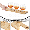 6Pcs Bamboo Wine Glass Tray AJEW-WH0797-001-3