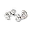 Brass Charms KK-P234-13P-E-2