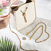 6Pcs 3 Style 304 Stainless Steel Cable Chain Purse Chains AJEW-TA00049-5