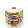 Nylon Satin Rattail Cords NWIR-R025-1.0mm-10-1
