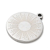 201 Stainless Steel Pendants SA-CBA3D3A-05P-14-2