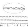 Non-Tarnish 304 Stainless Steel Oval Link Chains CHS-P018-23P-2
