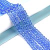 Electroplate Glass Beads Strands EGLA-A034-T10mm-L04-4