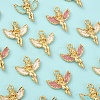 30Pcs 3 Colors Alloy Enamel Pendants ENAM-CJ0002-57-7