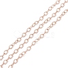 Ion Plating(IP) 304 Stainless Steel Textured Cable Chains CHS-H007-05RG-2