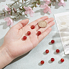 20Pcs Ntural Carnelian Beads G-NB0006-10-3