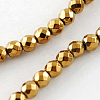 Non-magnetic Synthetic Hematite Beads Strands G-Q890-4mm-3-2