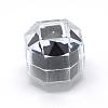 Transparent Plastic Ring Boxes OBOX-R001-04B-2
