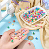 200Pcs 20 Colors Alloy Rhinestone Cabochons FIND-TA0006-32-7