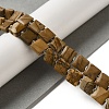 Natural Wood Lace Stone Beads Strands G-L596-A04-01-2