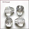 Imitation Austrian Crystal Beads SWAR-F062-12x10mm-01-1