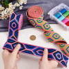 4M 2 Colors Polyester Elastic Wide Band FIND-FG0002-50-3