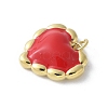 Brass Enamel Pendants KK-D336-07G-02-2