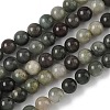 Natural Green Rutilated Quartz Beads Strands X-G-Q462-61-6mm-7