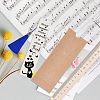 DIY Rectangle Bookmark Making Kits DIY-CP0006-84J-4