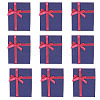 Rectangle Paper Jewelry Set Storage Boxes with Bowknot CON-TAC0014-04B-3