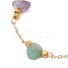 Natural Mixed Gemstone Beaded Bracelets BJEW-JB11310-03-3