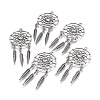 Tibetan Style Alloy Pendants X-TIBE-Q054-14TAS-NR-1