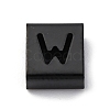 Ion Plating(IP) 304 Stainless Steel Square Slide Charms STAS-L132-05W-B-1