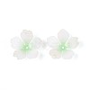 Flower Acrylic Bead Caps SACR-T017-51D-3