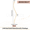 16Pcs Brass Pendants KK-BC0011-62G-2