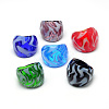 Handmade Lampwork Wide Band Finger Rings RJEW-T002-01-B-3