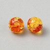 Resin Imitation Amber Beads RESI-TAC0022-15-2