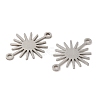Non-Tarnish 201 Stainless Steel Connector Charms STAS-A084-02P-2