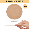 Medium Density Fiberboard (MDF) Sheet AJEW-WH0329-73A-2
