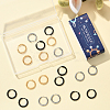 18Pcs 3 Colors 303 Stainless Steel Twist Hoop Earrings for Women EJEW-SC0001-81B-7