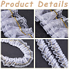 10M Polyester Polka Dot Lace Ribbons OCOR-GF0003-35A-6