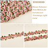 4.6~5Yards Flower Polyester Trim Ribbon OCOR-PH0001-97F-4