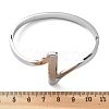 304 Stainless Steel Hinged Bangles for Women BJEW-A011-20P-5