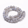 Natural Weathered Agate Beads Strands G-S259-05E-8mm-2