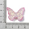 Spray Painted Resin Decoden Cabochons LS-RESI-C045-07E-3