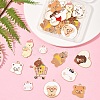 28Pcs 11 Styles Alloy Enamel Pendants ENAM-FS0003-17-8