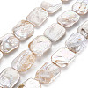 Natural Keshi Pearl Beads Strands PEAR-S020-K04-2
