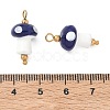 Handmade Porcelain Pendants STAS-Q119-28G-03-3