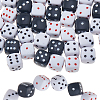 210Pcs 3 Colors Acrylic Beads FIND-HS0001-45-1