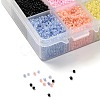 375G 15 Colors Glass Seed Beads SEED-JP0004-02-2mm-4