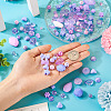 100G Transparent/Opaque Acrylic Beads MACR-TA0001-50B-5