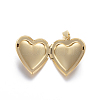 Ion Plating(IP) 316 Stainless Steel Locket Pendants X-STAS-N0016-04G-3