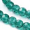 Glass Beads Strands EGLA-J042-6mm-13-3