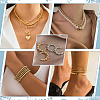 80Pcs 2 Colors 304 Stainless Steel Beads STAS-PH0006-76-5
