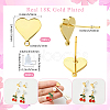 20Pcs Brass Stud Earring Findings KK-SC0006-80-2