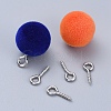 Tarnish Resistant 304 Stainless Steel Screw Eye Pin Peg Bails STAS-K171-52P-10x4mm-4