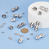 28Pcs 2 Style 304 Stainless Steel Wire Single Bolt & Double 2-post Cable Clamp FIND-GA0003-12-3