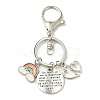 Teachers' Day Rainbow Alloy Enamel Keychains KEYC-TA00024-02-1