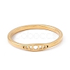 201 Stainless Steel Moon Phase Finger Ring for Women RJEW-A006-06G-1-1